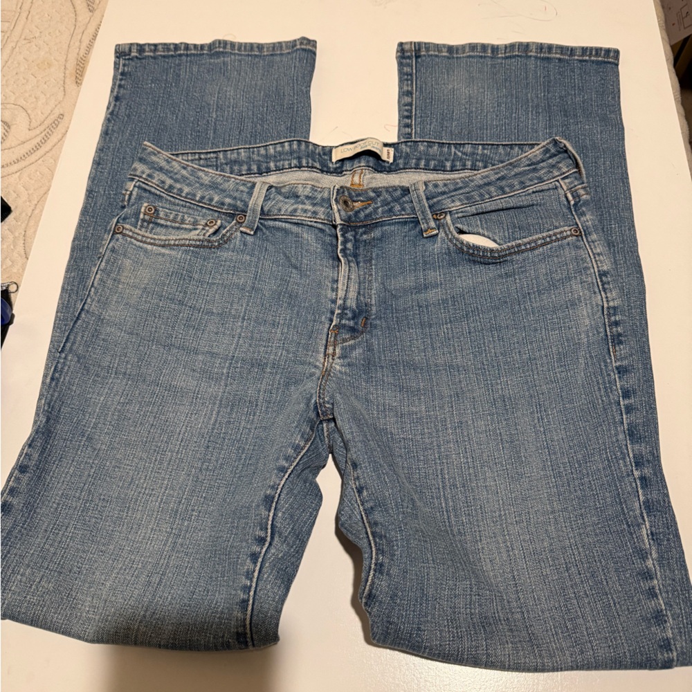 Levi's Light Blue Women's Low Boot Cut Jeans